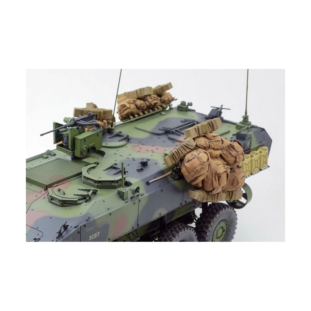 EXTERIOR DETAIL UPGRADE SET B FOR ACV-P, 1/35 - Toucan Model TC3D049