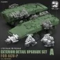 EXTERIOR DETAIL UPGRADE SET B FOR ACV-P, 1/35 - Toucan Model TC3D049