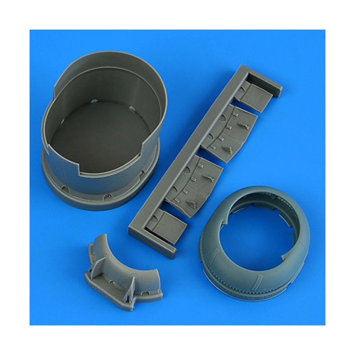 F6F-5 Hellcat cowling and cooling flaps (opened) for Eduard, 1/48 -...