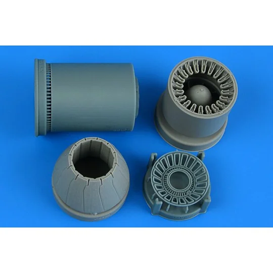 F-16C/D Block 30/40/50 exhaust nozzle - closed for Kinetic, 1/48 - ...