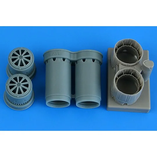 Rafale exhaust nozzles for Hobby Boss, 1/72 - Aires 7400