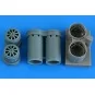 Rafale exhaust nozzles for Hobby Boss, 1/72 - Aires 7400