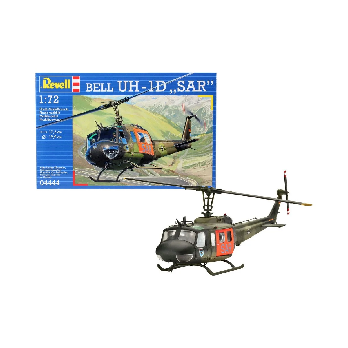 Bell UH-1D "SAR, 1/72 - Revell 04444