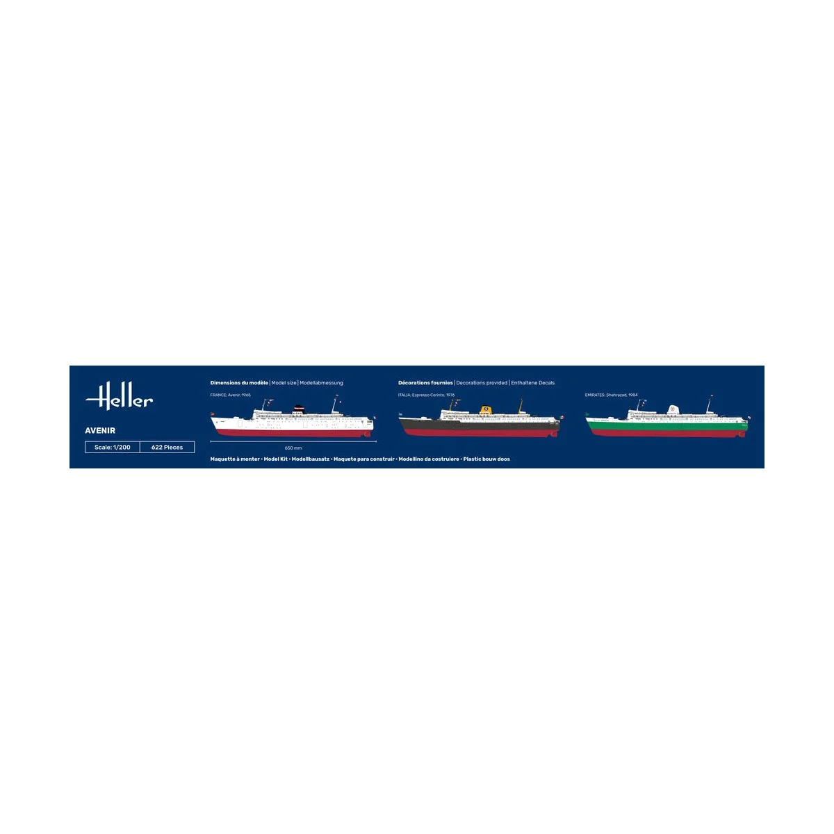 STARTER KIT Avenir, 1/200 - Heller 56625