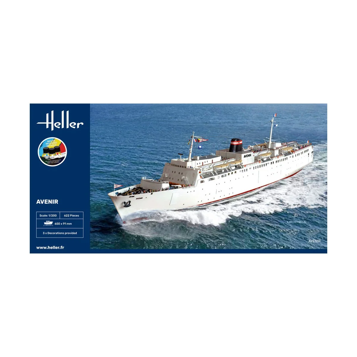 STARTER KIT Avenir, 1/200 - Heller 56625