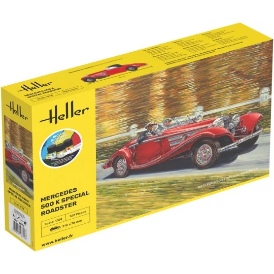 STARTER KIT 500 K Special Roadster, 1/24 - Heller 56710