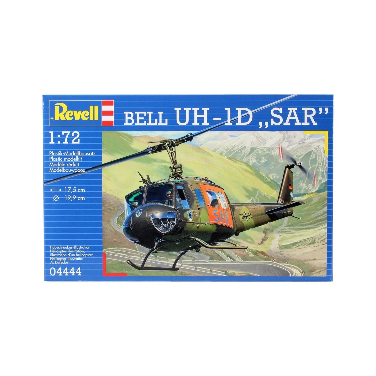 Bell UH-1D "SAR, 1/72 - Revell 04444