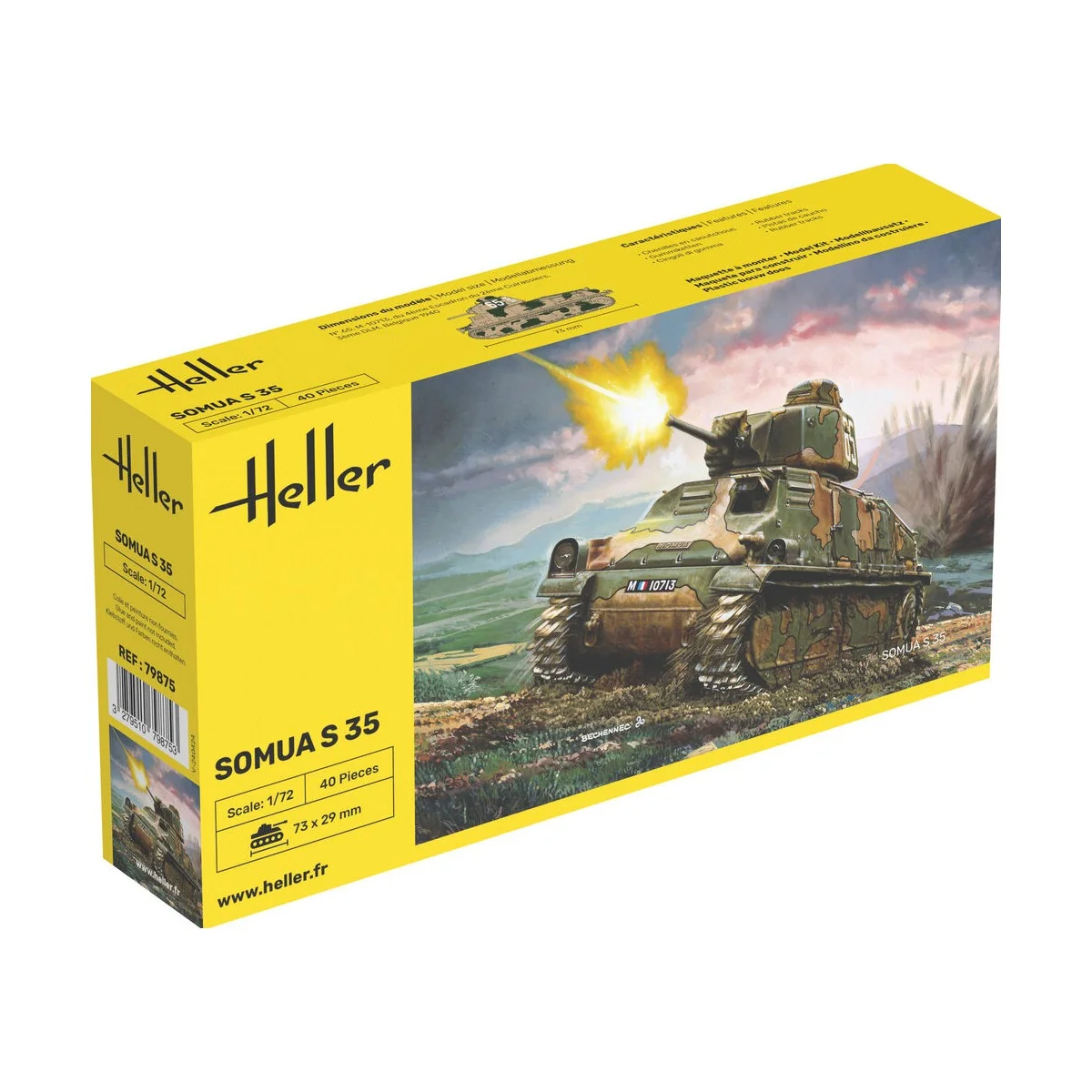 Somua S35, 1/72 - Heller 79875