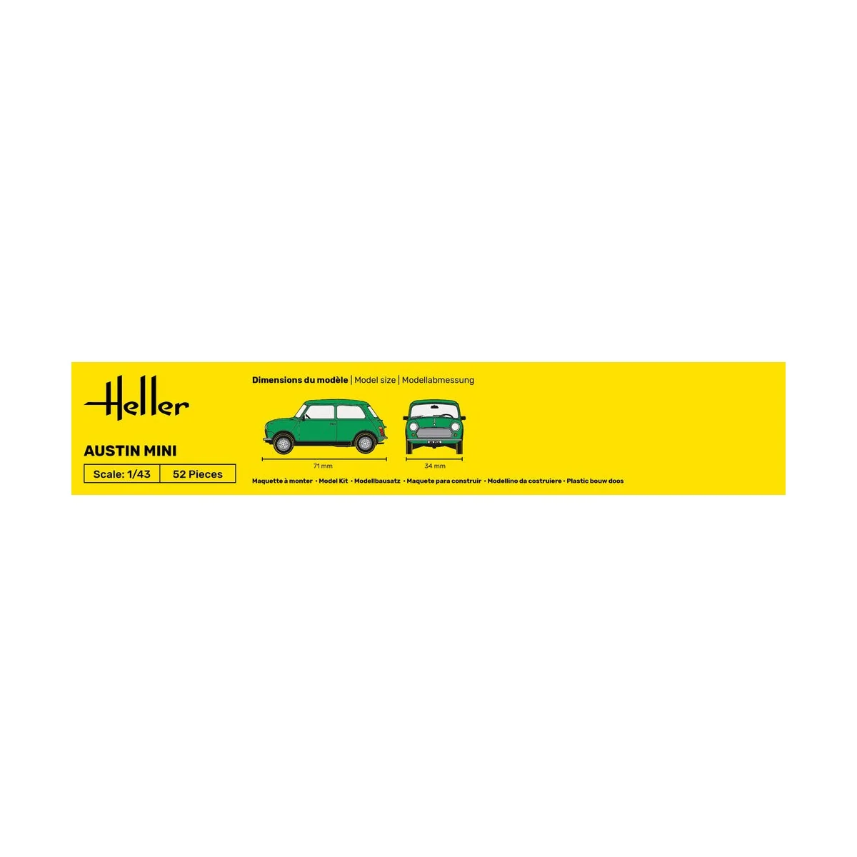 Mini, 1/43 - Heller 80153