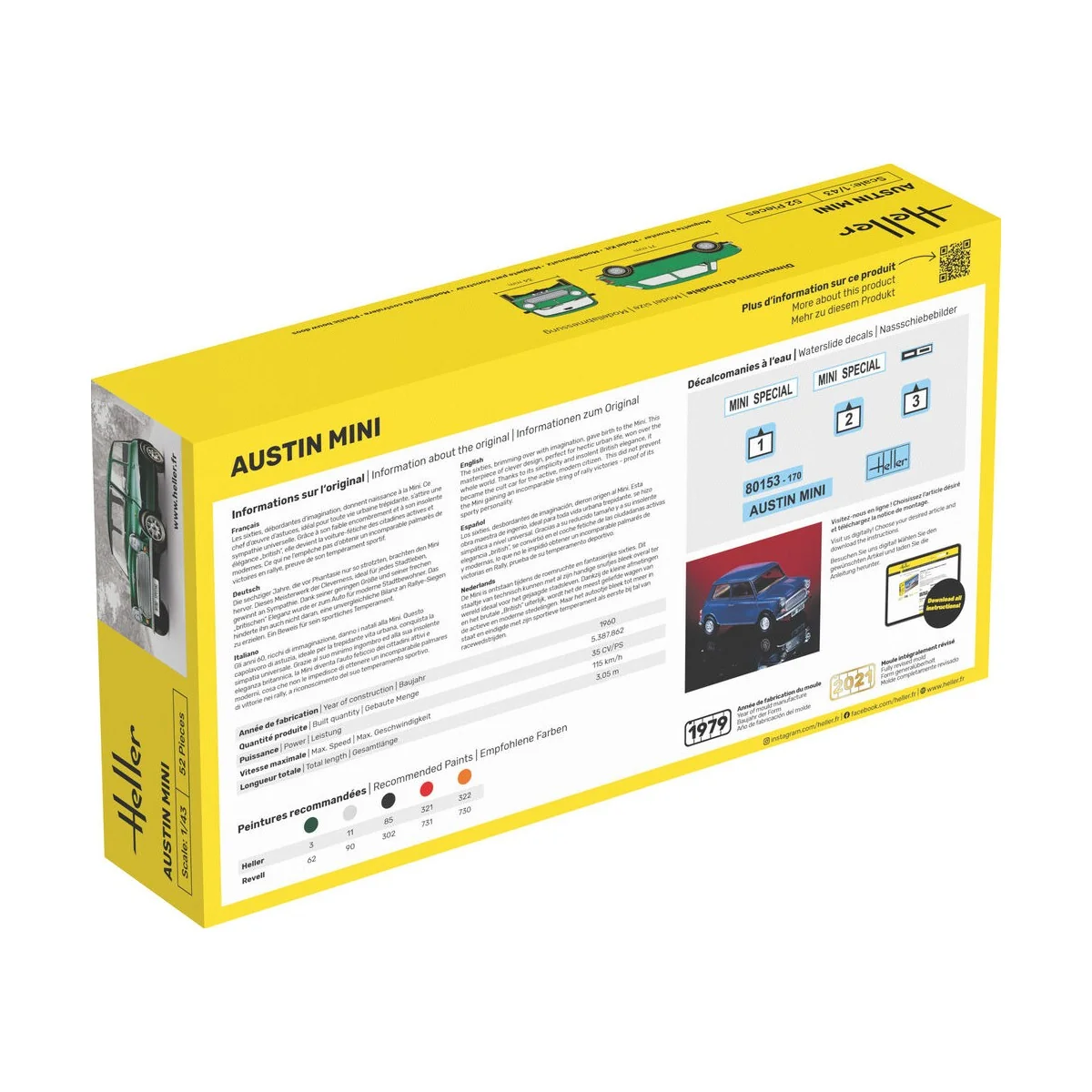 Mini, 1/43 - Heller 80153
