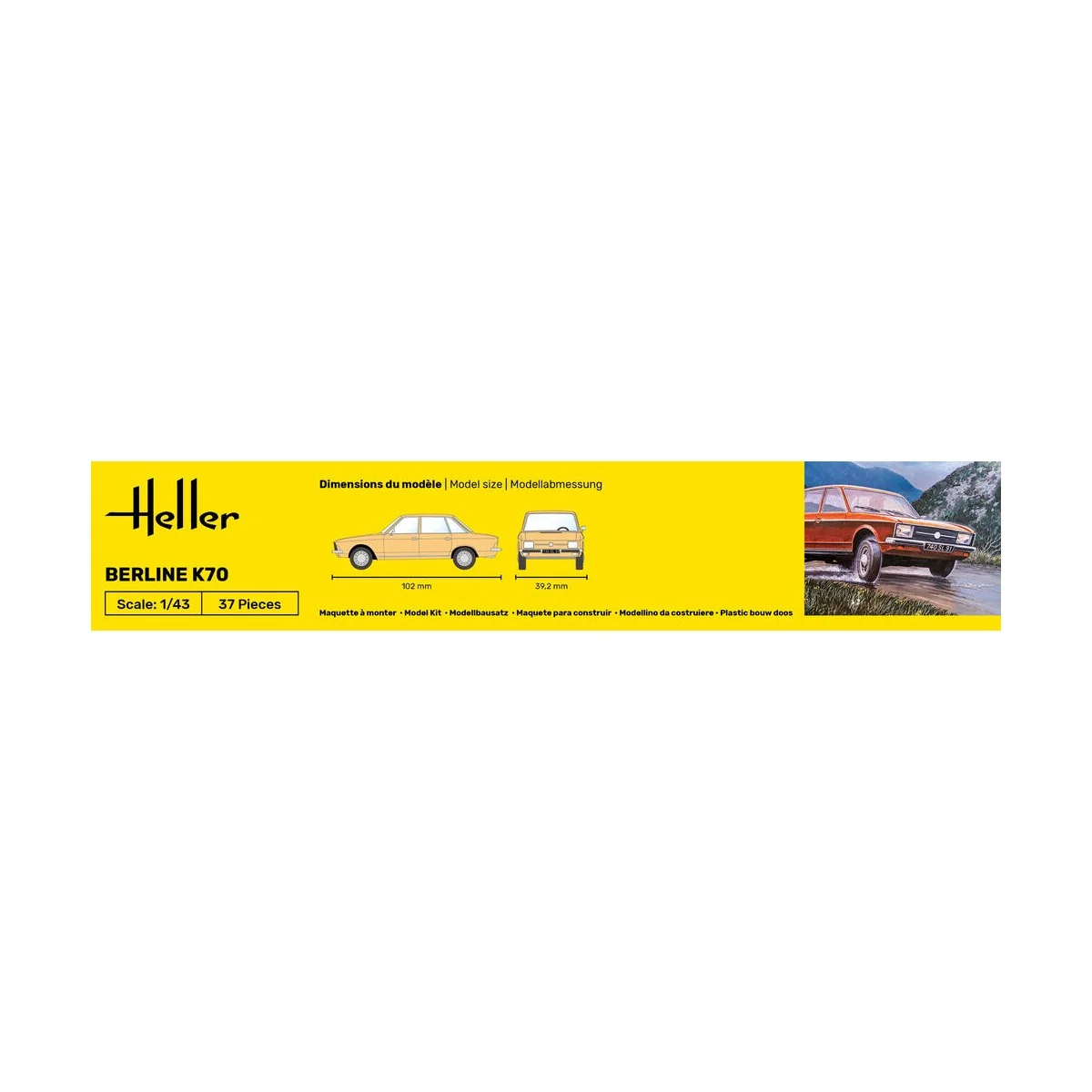 K70, 1/43 - Heller 80176