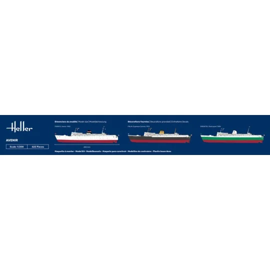 Avenir, 1/200 - Heller 80625