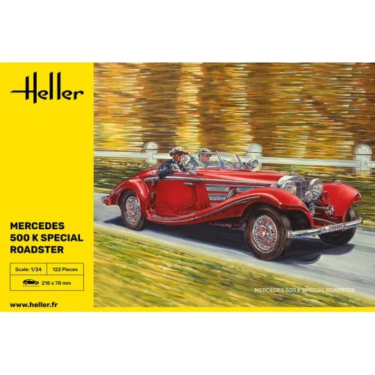 500 K Special Roadster, 1/24 - Heller 80710