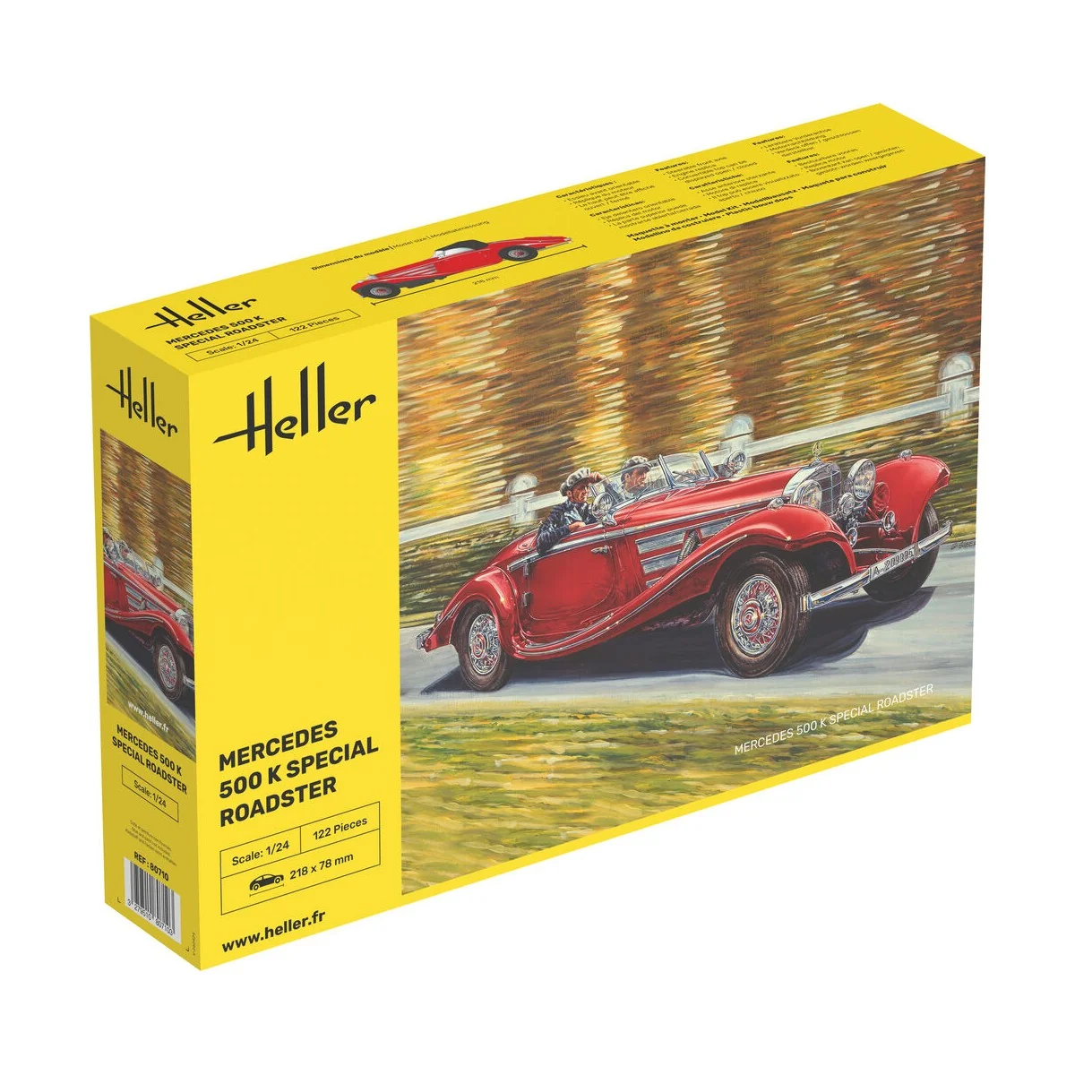 500 K Special Roadster, 1/24 - Heller 80710