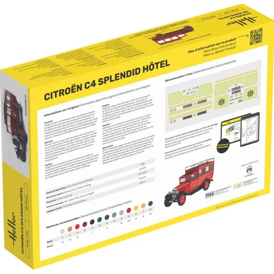 Citroen C4 "Splendid Hotel", 1/24 - Heller 80713
