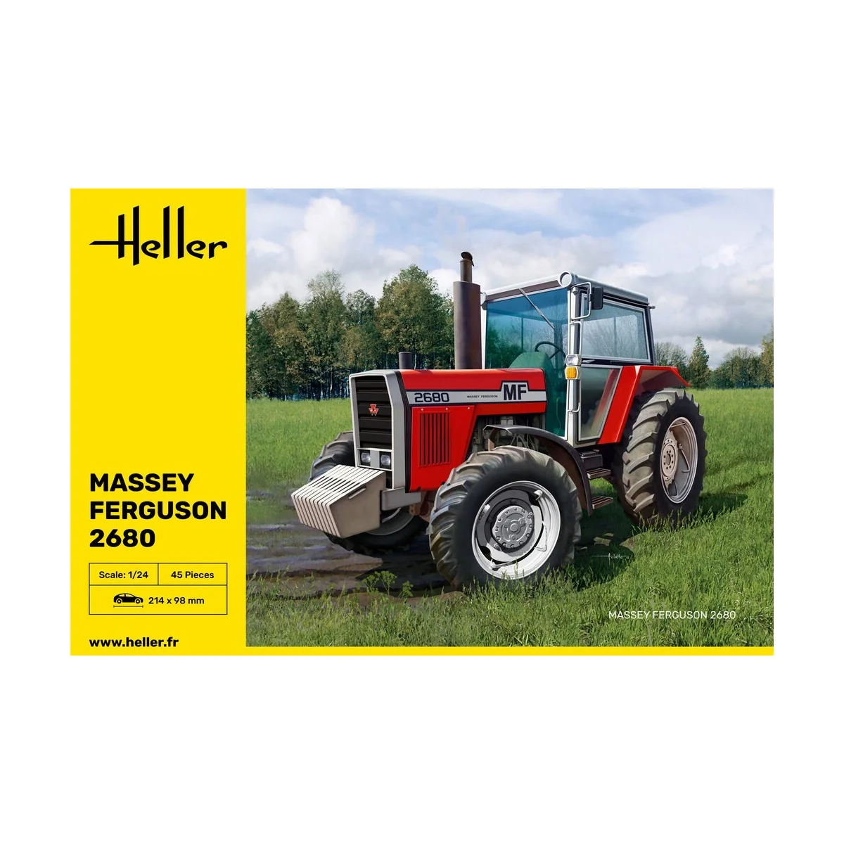 Massey Ferguson 2680, 1/24 - Heller 81402