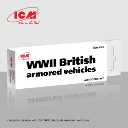 WWII British armored vehicles - ICM 3099