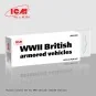WWII British armored vehicles - ICM 3099