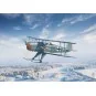 Bücker Bü 131D (winter version), WWII German Training Aircraft, 1/3...
