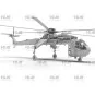 Sikorsky CH-54A Tarhe, US Heavy Helicopter (100% new moulds), 1/72 ...