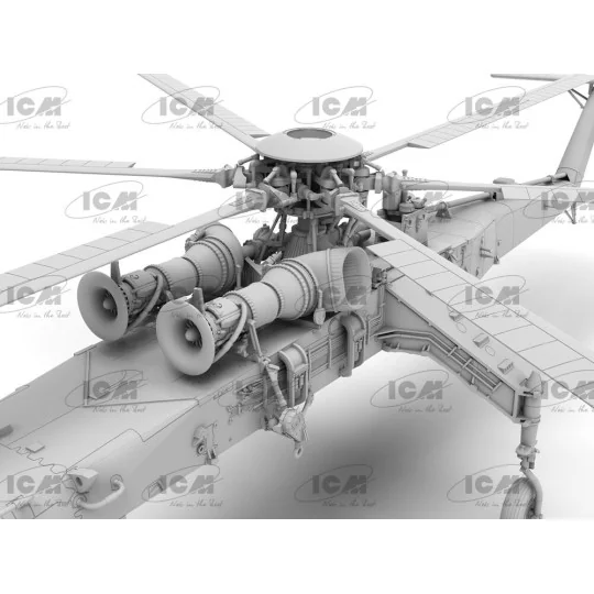 Sikorsky CH-54A Tarhe, US Heavy Helicopter (100% new moulds), 1/72 ...