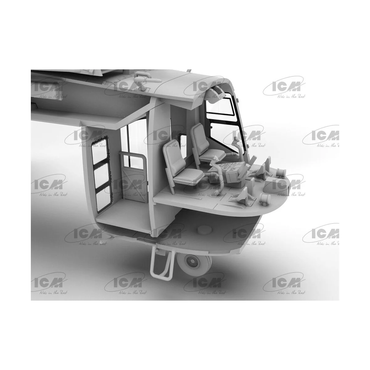 Sikorsky CH-54A Tarhe, US Heavy Helicopter (100% new moulds), 1/72 ...