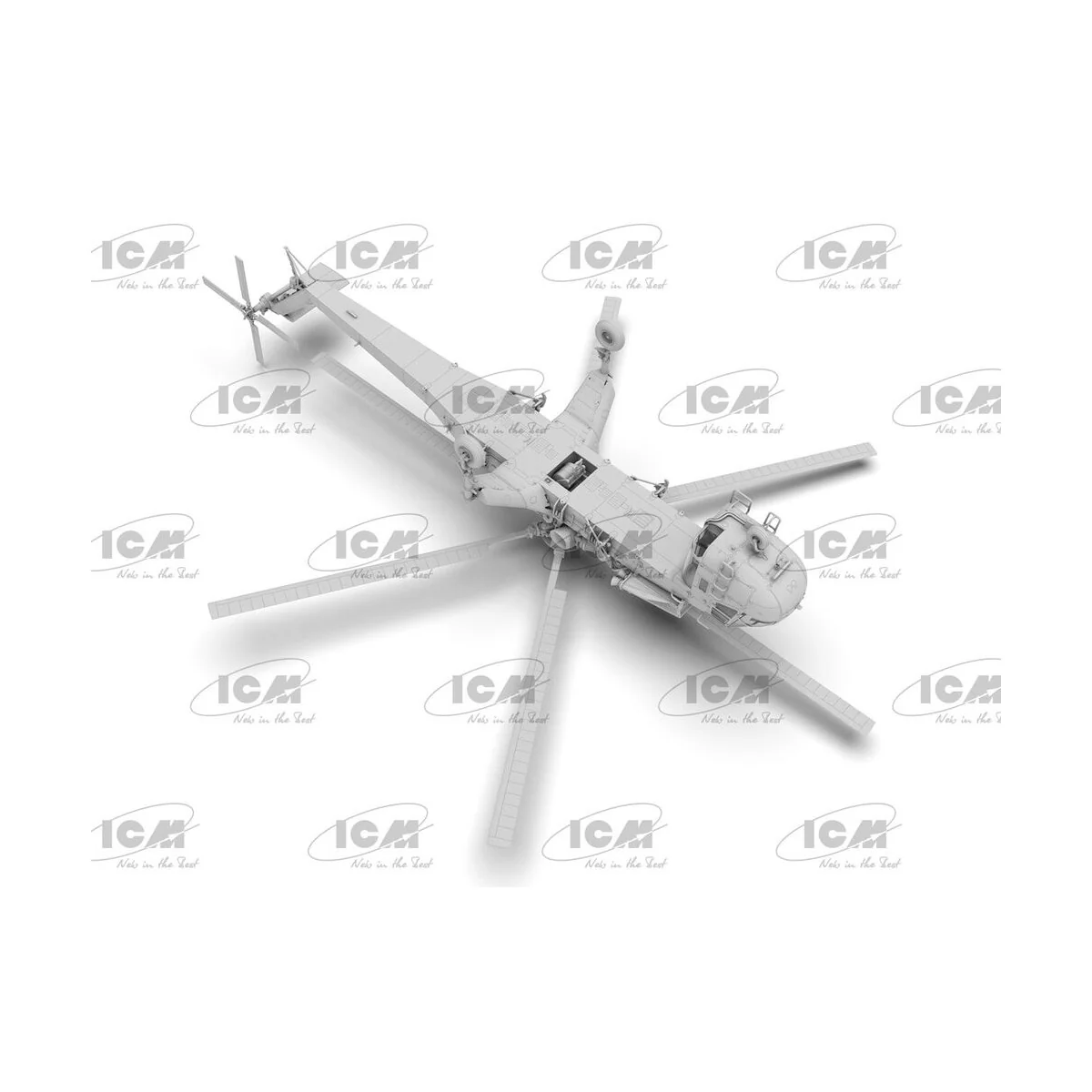 Sikorsky CH-54A Tarhe, US Heavy Helicopter (100% new moulds), 1/72 ...