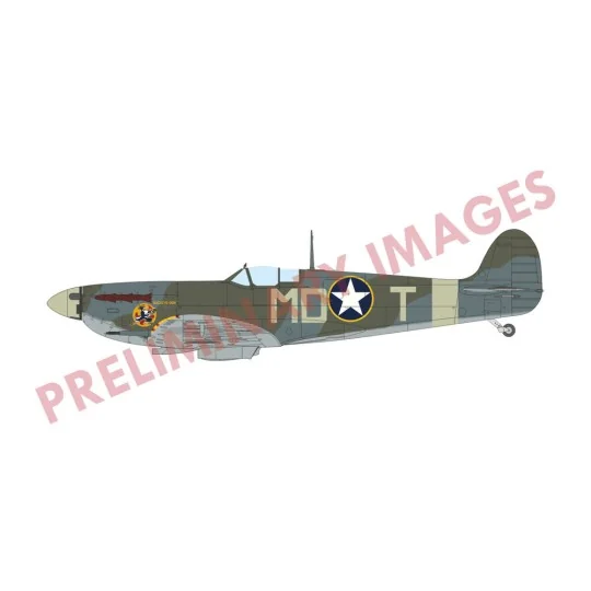 Spitfire Mk.Vb mid, 1/72 - Eduard Plastic Kits 70206