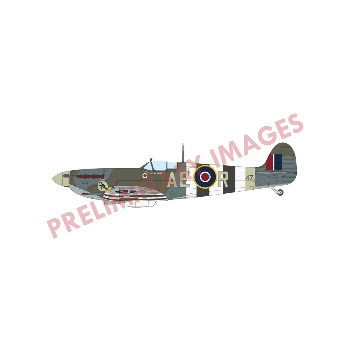 Spitfire Mk.Vb mid, 1/72 - Eduard Plastic Kits 70206