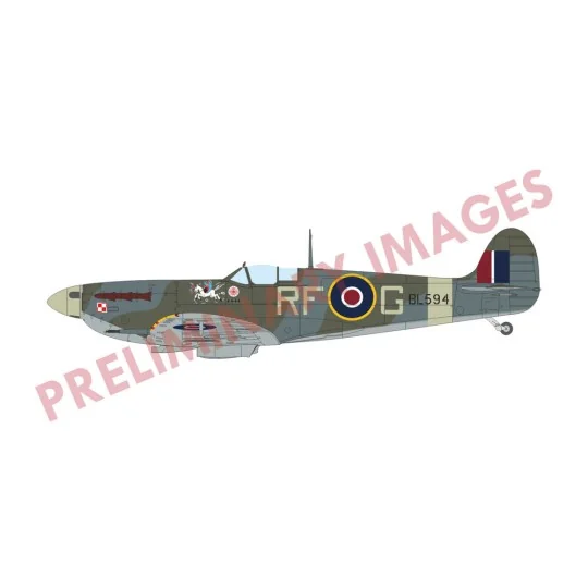 Spitfire Mk.Vb mid, 1/72 - Eduard Plastic Kits 70206
