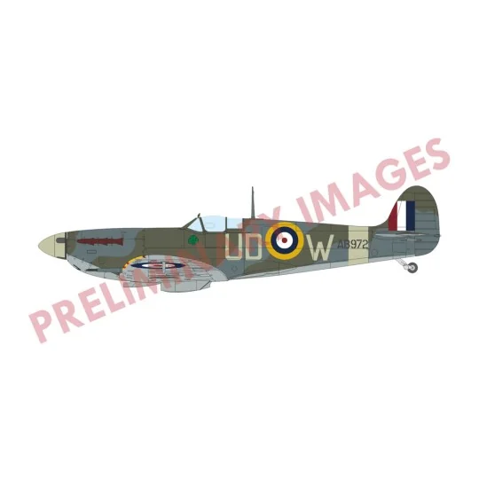 Spitfire Mk.Vb mid, 1/72 - Eduard Plastic Kits 70206