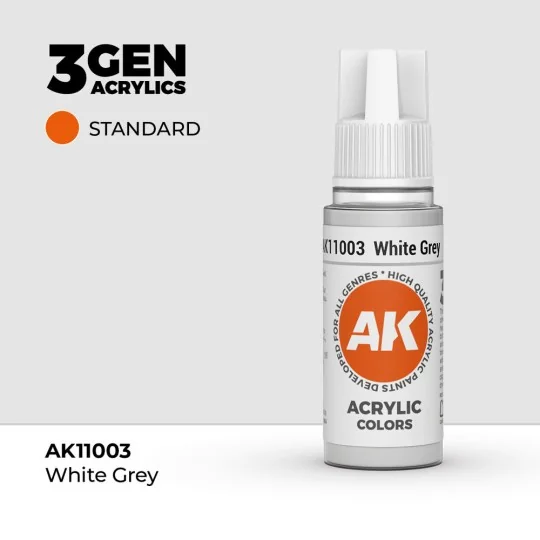 White Grey 17ml - AK Interactive AK11003