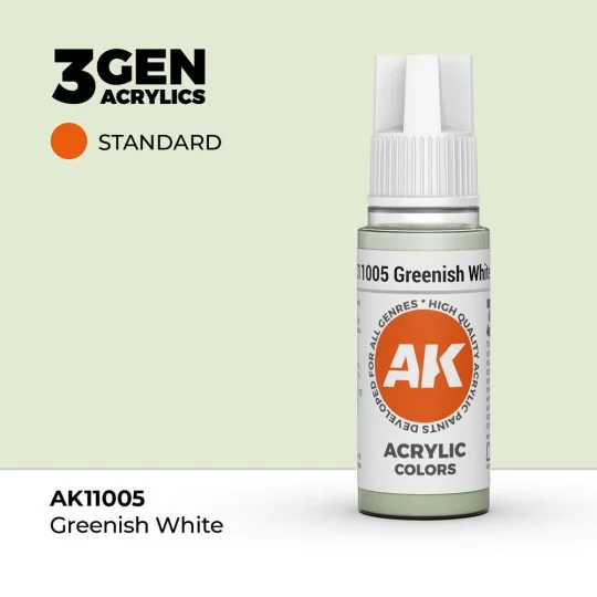 Greenish White 17ml - AK Interactive AK11005