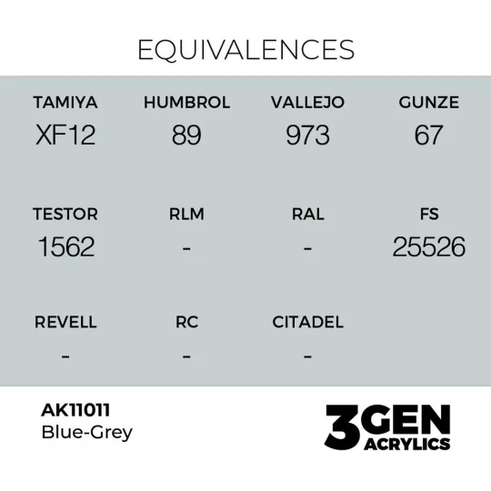 Blue-Grey 17ml - AK Interactive AK11011