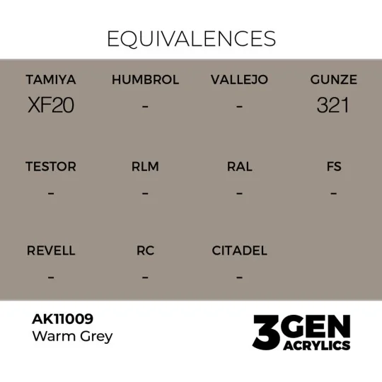 Warm Grey 17ml - AK Interactive AK11009
