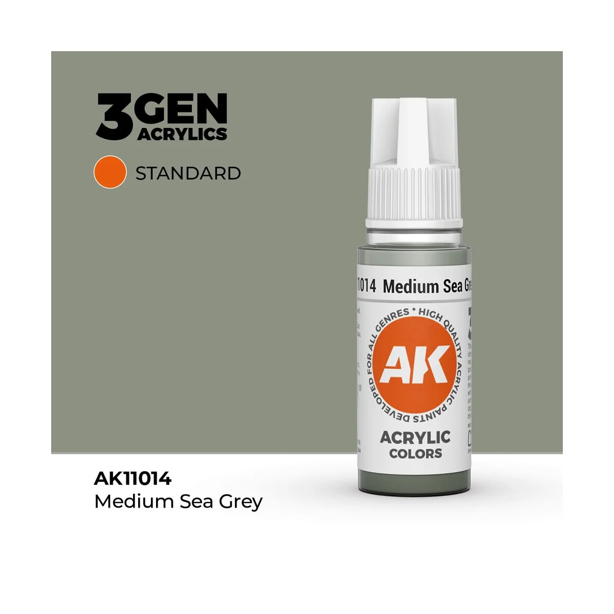 Medium Sea Grey 17ml - AK Interactive AK11014