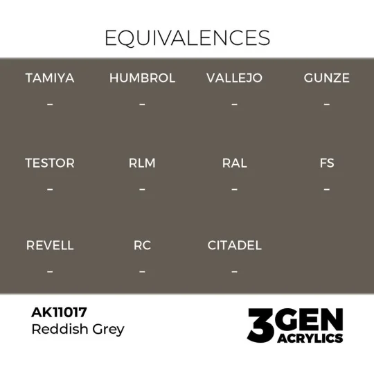 Reddish Grey 17ml - AK Interactive AK11017