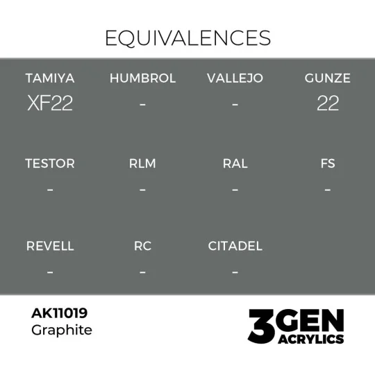 Graphite 17ml - AK Interactive AK11019