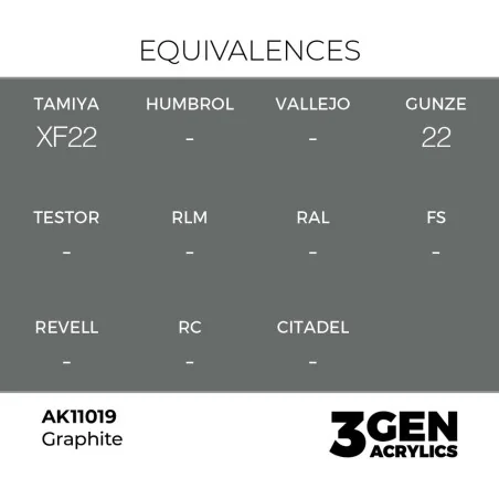 Graphite 17ml - AK Interactive AK11019