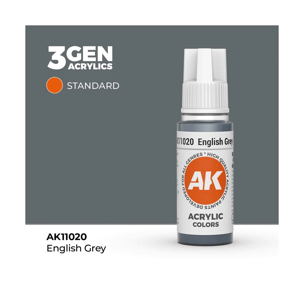 Inglés Grey 17ml - AK Interactive AK11020