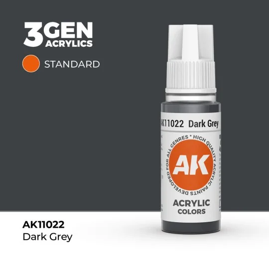 Dark Grey 17ml - AK Interactive AK11022