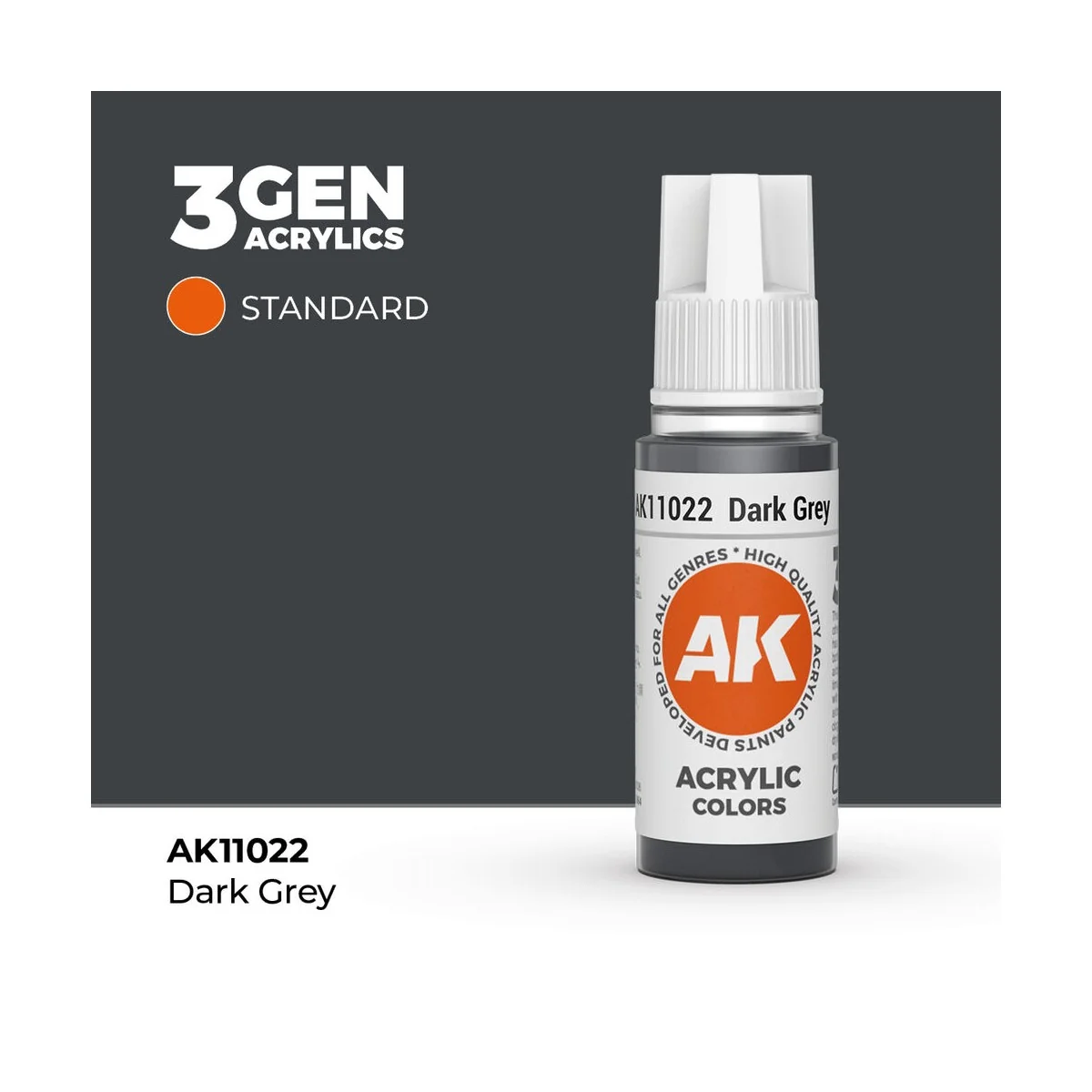 Dark Grey 17ml - AK Interactive AK11022
