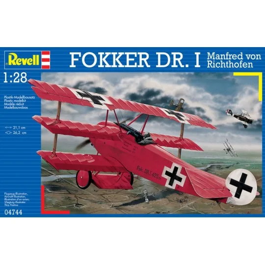 Fokker Dr.I "Richthofen, 1/28 - Revell 04744