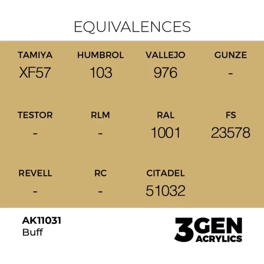 Buff 17ml - AK Interactive AK11031