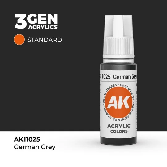 German Grey 17ml - AK Interactive AK11025