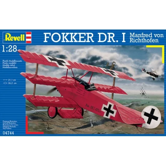Fokker Dr.I "Richthofen, 1/28 - Revell 04744