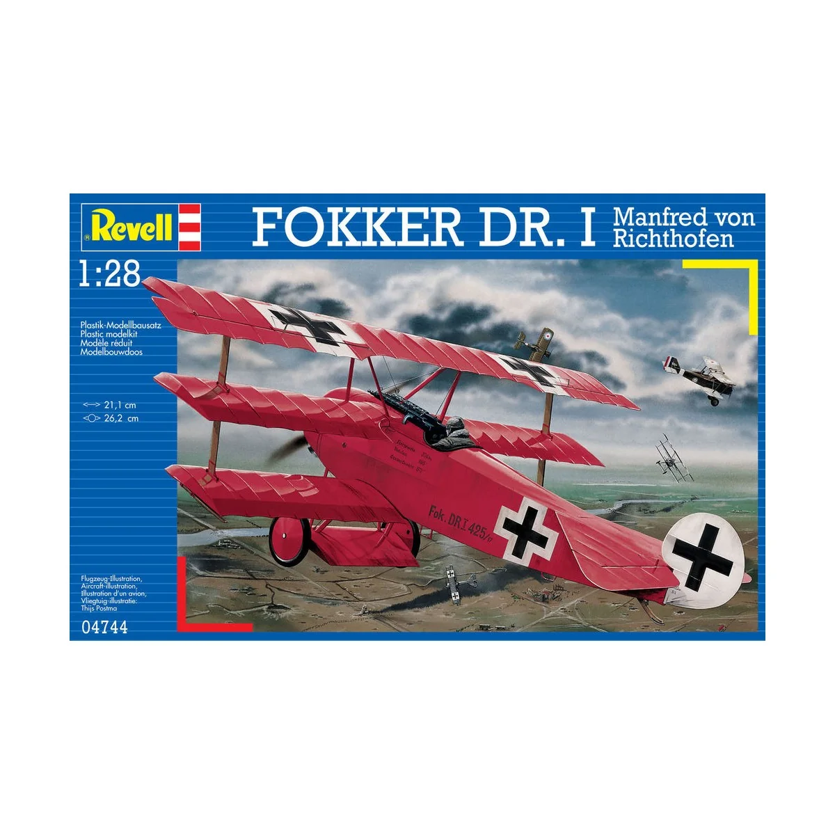 Fokker Dr.I "Richthofen, 1/28 - Revell 04744