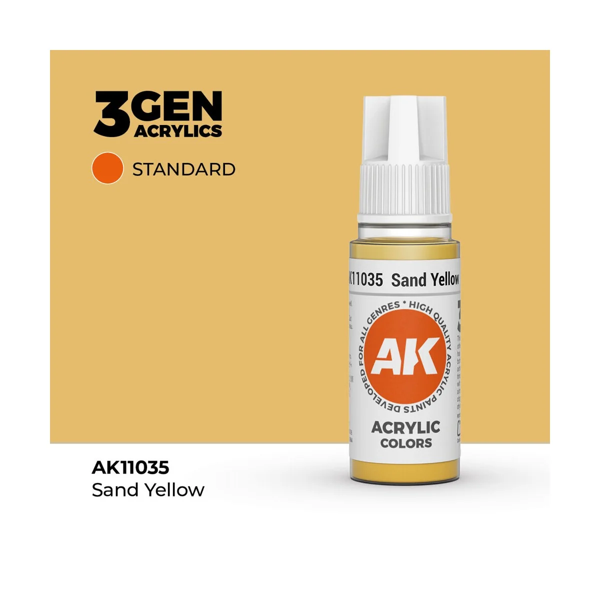 Sand Yellow 17ml - AK Interactive AK11035