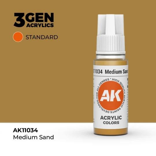 Medium Sand 17ml - AK Interactive AK11034