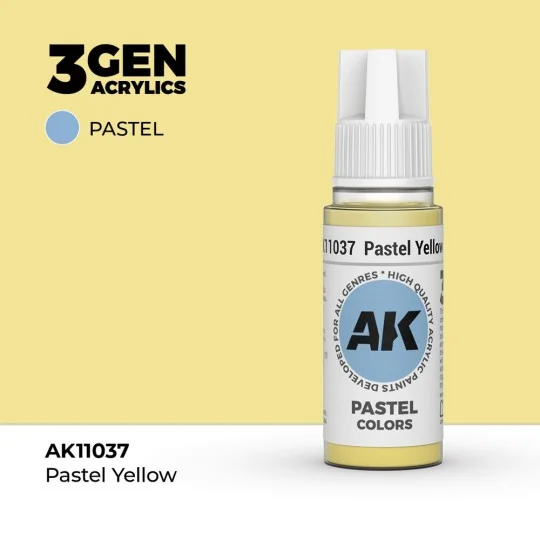 Pastel Yellow 17ml - AK Interactive AK11037